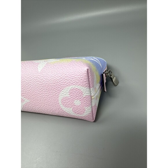 Louis Vuitton Pink Monogram Escale Tye Dye Cosmetic Pouch NEW - Picture 6 of 10
